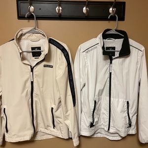Hollister zip up jackets